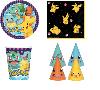 Mgs33 Kit Basic ( cde 3 ) Ensemble Pokemon Party, anniversaire enfants