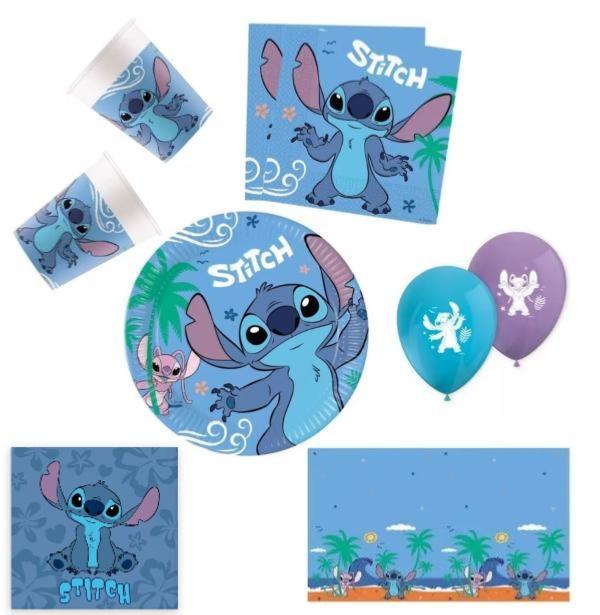 Mgs33  set anniversaire 6/8  enfants Lilo et Stitch version Deluxe